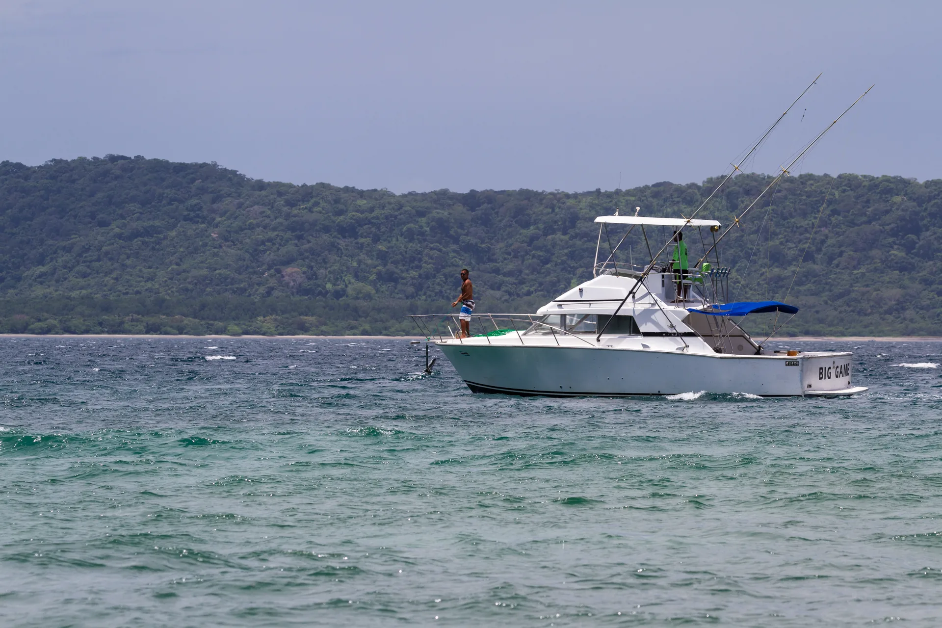 Fishing charter in the Gulf of Papagayo during green season